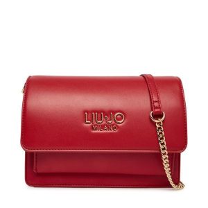 Torebka Liu Jo. Czerwone listonoszki Liu Jo, bez wzorów, bez dodatków. Za 559,99 zł.