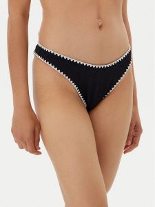 Hunkemöller Dół od bikini Kenya 301881 Czarny. Czarne bikini Hunkemöller, bez wzorów, z syntetyku. Za 59,99 zł.