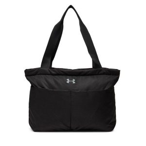 Torebka Under Armour. Czarne shopper bag Under Armour, bez wzorów, bez dodatków. Za 159,99 zł.