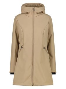 CMP Parka w kolorze beżowym rozmiar: 36. Brązowe płaszcze CMP, m, bez wzorów, bez kaptura. Za 349,95 zł.