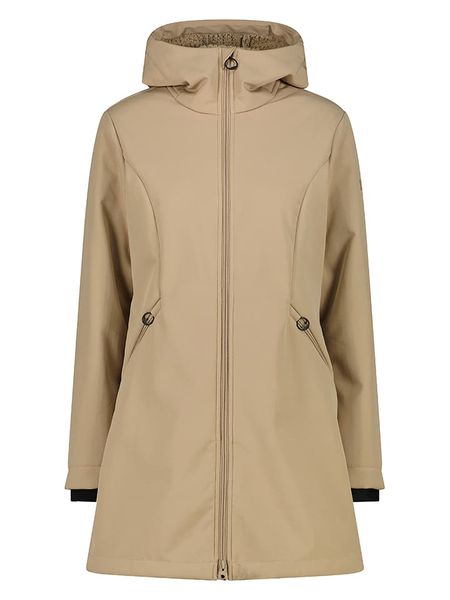 CMP Parka w kolorze beżowym rozmiar: 40. Brązowe płaszcze CMP, m, bez wzorów, bez kaptura. Za 344,95 zł.