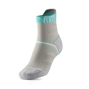 Skarpety do biegania kobieta Sidas Run Anatomic Comfort Lady wysokosc kostki. Czerwone skarpetki SIDAS, bez wzorów. Za 99,00 zł.