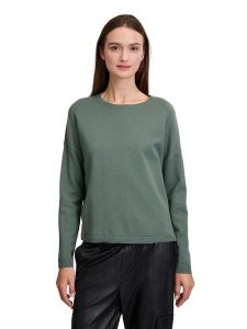 CARTOON Sweter w kolorze khaki rozmiar: 40. Brązowe swetry oversize Cartoon, bez wzorów, bez ramiączek. Za 82,99 zł.