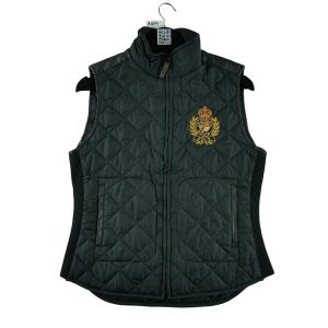 Second life - Kurtka puchowa w kolorze granatowym dla kobiet - Jak nowy. Niebieskie kurtki Ralph Lauren, bez wzorów, z puchu, bez kaptura. Za 304,52 zł.