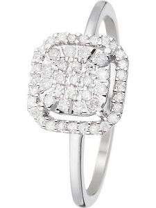 CARATELLI Złoty pierścionek "D'amour et de Tendresse" z diamentami rozmiar: 54. Szare pierścionki CARATELLI, z diamentem, złote. Za 1 599,58 zł.