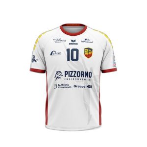 Koszulka wyjazdowa Saint-Raphaël 2024/25. Białe bluzki Erima, l, bez wzorów, sportowe, bez kołnierzyka, bez ramiączek. W wyprzedaży za 221,00 zł.