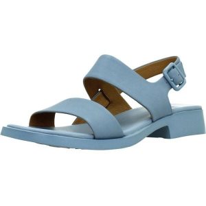 Sandały CAMPER GOBI COOLER DANA Niebieski. Niebieskie buty trekkingowe Camper, ze skóry, bez zapięcia. Za 560,23 zł.