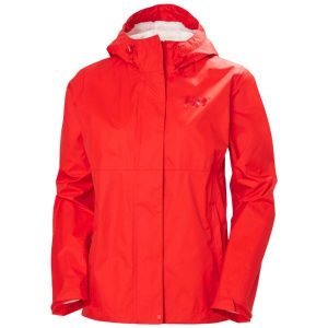 Damska kurtka wodoodporna Helly Hansen Loke 2.0. Czerwone kurtki Helly Hansen, l, bez wzorów, bez kaptura. Za 424,99 zł.