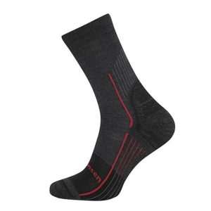 Skarpety z wełną merino Fjord Nansen Axter Kevlar. Czarne skarpetki Fjord Nansen, bez wzorów, z wełny. Za 69,99 zł.