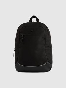 4F Plecak miejski (20 L) z kieszenią na laptop - czarny Uniwersalny. Czarne plecaki 4f. Za 149,99 zł.