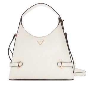 Torebka Guess. Białe torebki klasyczne Guess, z aplikacjami, bez dodatków. Za 399,99 zł.