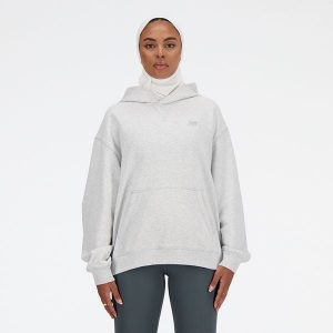 Bluza damska New Balance WT41537AHH – szara. Szare bluzy New Balance, s, bez wzorów, z bawełny, bez kaptura. Za 399,99 zł.