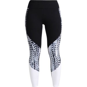 GAP GFAST Legginsy glitched chrome grey. Szare legginsy marki GAP, z elastanu. W wyprzedaży za 132,30 zł.