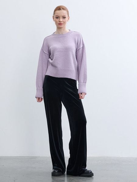 BGN Sweter w kolorze lawendowym rozmiar: 38. Różowe swetry oversize BGN, bez wzorów, bez ramiączek. Za 93,07 zł.