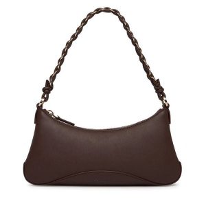 Torebka HUGO. Brązowe torebki klasyczne Hugo, bez wzorów, bez dodatków. Za 519,99 zł.