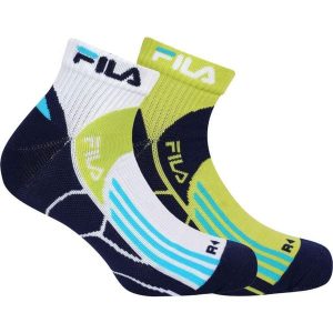 Fila 2-pack Quarter Running skarpety Acid 35-38. Niebieskie skarpetki Fila, bez wzorów. Za 135,99 zł.