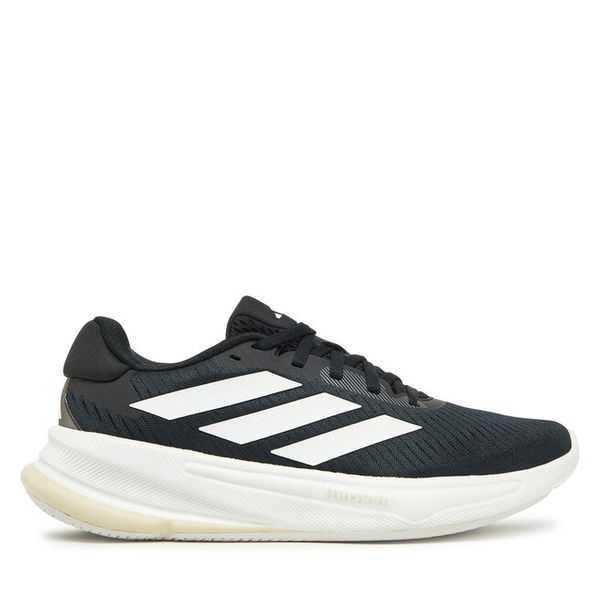 Buty do biegania adidas. Czarne buty sportowe ADIDAS, bez wzorów, bez zapięcia, do biegania. Za 259,99 zł.