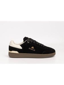 Replay Skórzane sneakersy w kolorze czarnym rozmiar: 38. Czarne trampki Replay, bez wzorów, bez zapięcia. Za 217,99 zł.