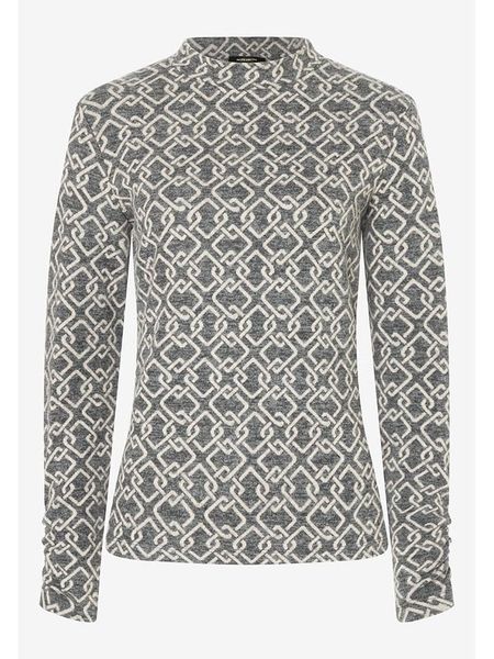 More & More Koszulka w kolorze szarym rozmiar: 36. Szare bluzki More & More, bez wzorów, bez kołnierzyka, bez ramiączek. Za 78,66 zł.