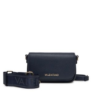 Torebka Valentino. Niebieskie listonoszki Valentino, bez wzorów, bez dodatków. Za 289,99 zł.