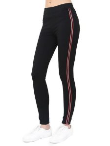 ASSUILI Legginsy w kolorze czarnym rozmiar: 32. Czarne legginsy Assuili, bez wzorów, z standardowym stanem. Za 57,06 zł.