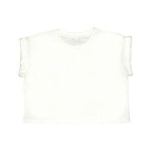 Top Damski Z Bawełny Organicznej. Białe topy MANTIS, bez wzorów, z bawełny, bez kołnierzyka, bez ramiączek. Za 48,99 zł.