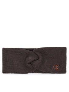 Calvin Klein Opaska materiałowa Fine LV04F8019G Brązowy ciemny. Brązowe rękawiczki Calvin Klein, bez wzorów, z materiału. Za 129,99 zł.