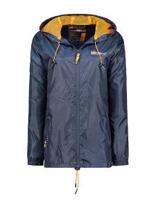 Geographical Norway Kurtka przejściowa "Boat" w kolorze granatowym rozmiar: L. Niebieskie kurtki Geographical Norway, l, bez wzorów, bez kaptura. Za 83,42 zł.