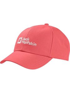 Jack Wolfskin Czapka w kolorze różowym rozmiar: onesize. Różowe czapki Jack Wolfskin, bez wzorów, z bawełny. Za 105,14 zł.