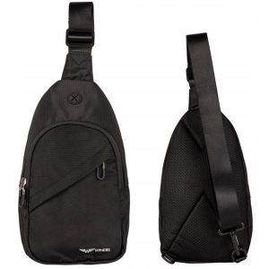 Wings Plecak Crossbody Przewieszka Skylark Black. Czarne plecaki WINGS. Za 89,90 zł.