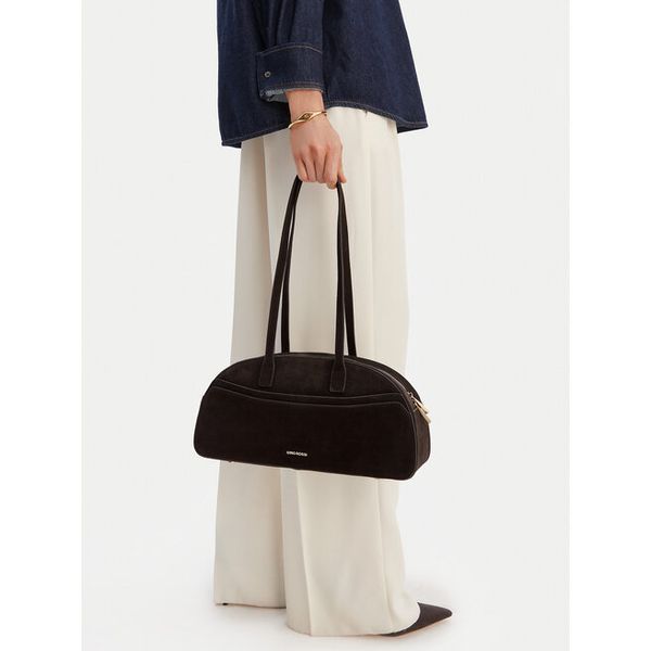 Torebka GINO ROSSI. Brązowe torebki klasyczne Gino Rossi, bez wzorów, bez dodatków. Za 399,99 zł.