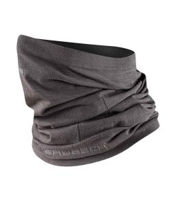 Komin trekkingowy z wełną merino unisex Brubeck. Niebieskie szaliki Brubeck, bez wzorów, z dzianiny. Za 72,99 zł.