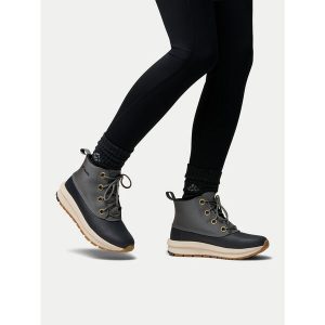 Śniegowce Columbia. Zielone buty zimowe Columbia, bez obcasa, bez zapięcia. Za 479,99 zł.