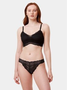 Triumph Figi brazylijskie Lift Smart 10215908 Czarny. Czarne figi Triumph, bez wzorów, z syntetyku. Za 69,99 zł.