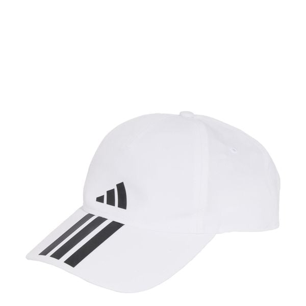 Czapka z daszkiem 3-Stripes CLIMAPROOF. Białe czapki ADIDAS, bez wzorów, sportowe. Za 89,95 zł.