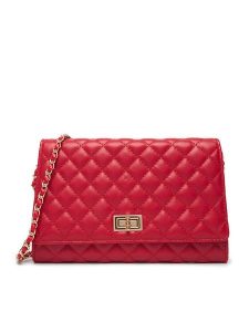 Badura Torebka TYL00500 Czerwony. Czerwone torebki klasyczne Badura, bez wzorów, z materiału, bez dodatków. Za 129,99 zł.