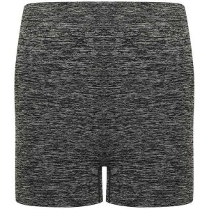 Bezszwowe Spodenki Damskie. Szare szorty TOMBO, bez wzorów, sportowe. Za 76,99 zł.