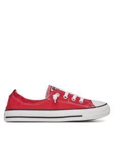 Converse Trampki CHUCK TAYLOR ALL STAR SHORELINE 537083C Czerwony. Czerwone trampki Converse, bez wzorów, z materiału, bez zapięcia. Za 239,99 zł.
