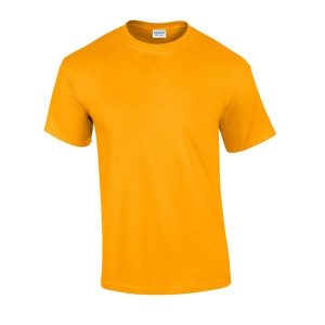 Ultra Bawełniana Koszulka Unisex Dla Dorosłych. Niebieskie bluzki GILDAN, s, bez wzorów, z bawełny, sportowe, bez kołnierzyka, bez ramiączek. Za 38,99 zł.