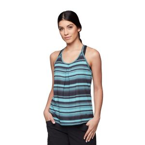 Koszulka trekkingowa damska Black Diamond Integrale Tank. Niebieskie bluzki Black Diamond, l, bez wzorów, sportowe, bez kołnierzyka, bez ramiączek. Za 233,00 zł.