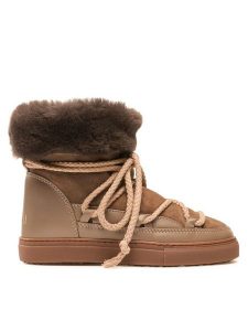 Inuikii Śniegowce Classic High 75207-005 Szary. Szare buty zimowe Inuikii, ze skóry, bez obcasa, bez zapięcia. Za 939,99 zł.