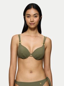 Triumph Góra od bikini Summer Twist 10222228 Zielony. Zielone bikini Triumph, bez wzorów, z syntetyku. Za 105,00 zł.