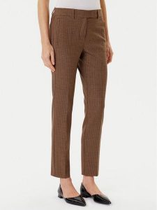 Marella Chinosy Opaco 2523136101 Brązowy Slim Fit. Brązowe chinosy Marella, bez wzorów, z syntetyku. Za 859,99 zł.