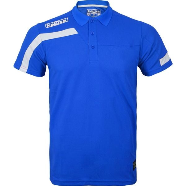 Koszulka Polo Keeza Best. Niebieskie bluzki KEEZA, xl, bez wzorów, sportowe, bez kołnierzyka, bez ramiączek. Za 98,00 zł.