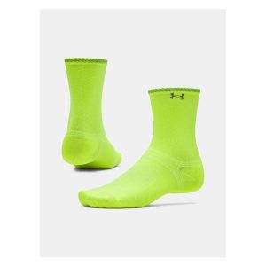 Skarpety Under Armour Velociti Lite Crew. Żółte skarpetki Under Armour, bez wzorów. Za 79,99 zł.