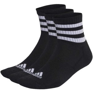 Skarpety adidas 3-Stripes Cushioned Sportswear Mid-Cut Socks 3 P. Białe skarpetki ADIDAS, bez wzorów. Za 49,90 zł.