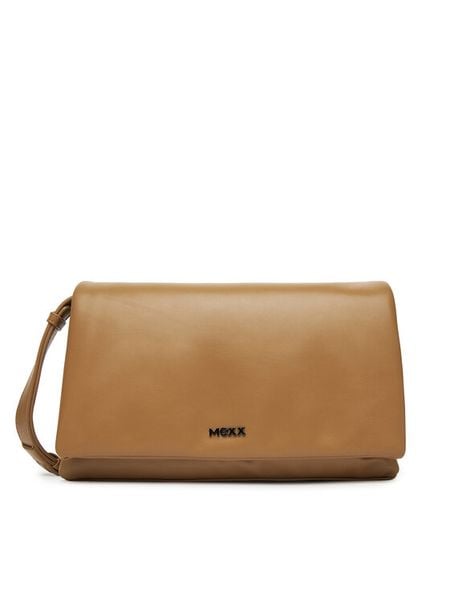 MEXX Torebka C-MEXX-H-003-08 Brązowy. Brązowe listonoszki Mexx, bez wzorów, z materiału, bez dodatków. Za 169,99 zł.