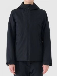 4F Kurtka narciarska w kolorze czarnym rozmiar: XXL. Czarne kurtki sportowe 4f, m, bez wzorów, z puchu, bez kaptura, narciarskie. Za 162,11 zł.