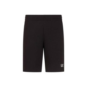 Bermuda Core Identity Rozmiar L Czarny - 8NPS65PJVRZ-1200. Czarne szorty EA7, bez wzorów, z bawełny, sportowe. Za 321,35 zł.
