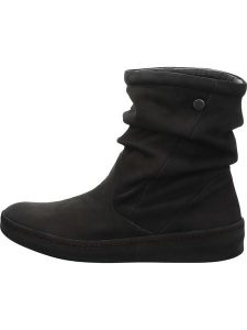 Think! Skórzane botki w kolorze czarnym rozmiar: 37. Czarne botki Think, bez wzorów, bez obcasa, bez zapięcia. Za 346,99 zł.